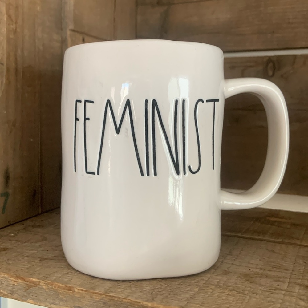 RAE DUNN “FEMINIST” coffee mug